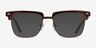 Murakami Clear Brown Bronze AcetateEyeglass Frames from EyeBuyDirect, with Tinted Lenses