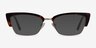 Camley Tortoise Gold AcetateEyeglass Frames from EyeBuyDirect, with Tinted Lenses