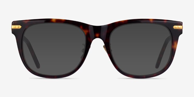 Jefferson Tortoise Gold AcetateEyeglass Frames from EyeBuyDirect, with Tinted Lenses