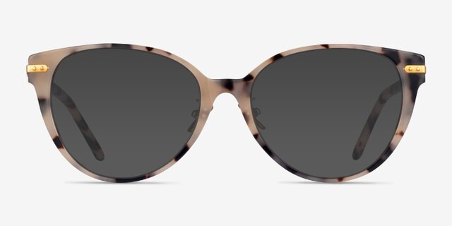 Luca Ivory Tortoise Gold AcetateEyeglass Frames from EyeBuyDirect, with Tinted Lenses