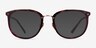 Yves Tortoise Gold AcetateEyeglass Frames from EyeBuyDirect, with Tinted Lenses