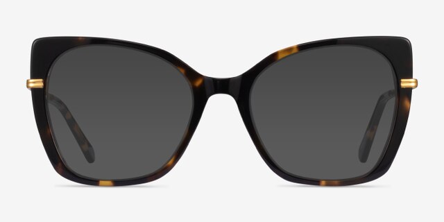 Delancey Tortoise Gold AcetateEyeglass Frames from EyeBuyDirect, with Tinted Lenses