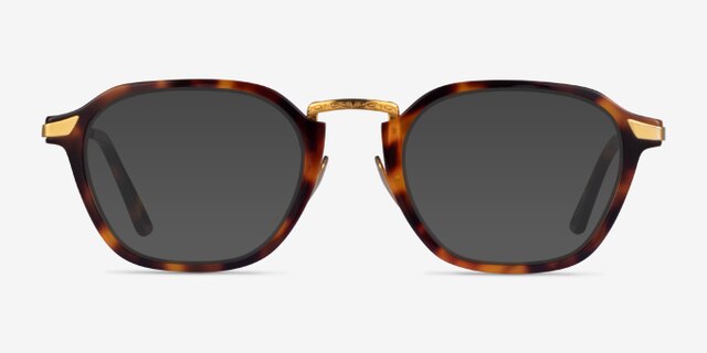 Baxter Tortoise Gold AcetateEyeglass Frames from EyeBuyDirect, with Tinted Lenses