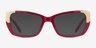 Gilded Burgundy Gold AcetateEyeglass Frames from EyeBuyDirect, with Tinted Lenses