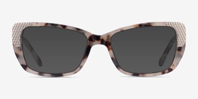 Gilded Ivory Tortoise Silver AcetateEyeglass Frames from EyeBuyDirect, with Tinted Lenses