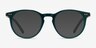 Volta Dark Green AcetateEyeglass Frames from EyeBuyDirect, with Tinted Lenses