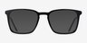 Local Black Gold AcetateEyeglass Frames from EyeBuyDirect, with Tinted Lenses