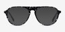 Kinesis Clear Black Floral AcetateEyeglass Frames from EyeBuyDirect, with Tinted Lenses