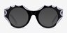 Audition Black Clear AcetateEyeglass Frames from EyeBuyDirect, with Tinted Lenses