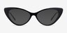 Evermore Noir AcétateMontures de lunettes de vue d'EyeBuyDirect, Avec des Verres Teintés