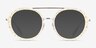 Plumeria Yellow Floral AcetateEyeglass Frames from EyeBuyDirect, with Tinted Lenses
