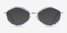 Folium Blue Floral AcetateEyeglass Frames from EyeBuyDirect, with Tinted Lenses