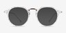 Phoebe Black White AcetateEyeglass Frames from EyeBuyDirect, with Tinted Lenses