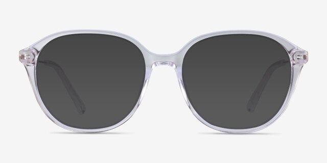 Forever Clear AcetateEyeglass Frames from EyeBuyDirect, with Tinted Lenses