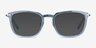 Clayton Clear Blue AcetateEyeglass Frames from EyeBuyDirect, with Tinted Lenses
