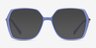 Ellipse Purple AcetateEyeglass Frames from EyeBuyDirect, with Tinted Lenses