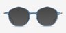 Carmelo Clear Blue AcetateEyeglass Frames from EyeBuyDirect, with Tinted Lenses