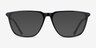 Concourse Black Gold AcetateEyeglass Frames from EyeBuyDirect, with Tinted Lenses