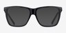 Landmark Black AcetateEyeglass Frames from EyeBuyDirect, with Tinted Lenses