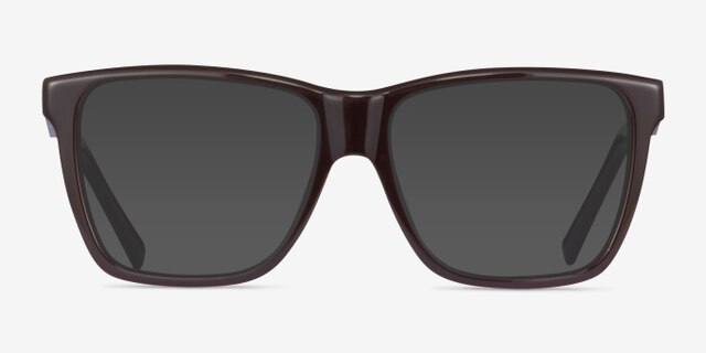 Landmark Brown AcetateEyeglass Frames from EyeBuyDirect, with Tinted Lenses