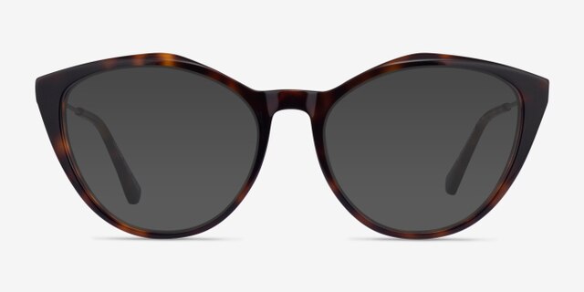 Clarissa Tortoise AcetateEyeglass Frames from EyeBuyDirect, with Tinted Lenses