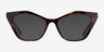 Tiffany Tortoise AcetateEyeglass Frames from EyeBuyDirect, with Tinted Lenses