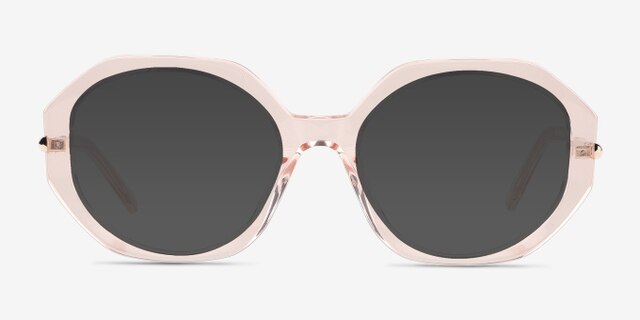 Rollerskate Crystal Champagne AcetateEyeglass Frames from EyeBuyDirect, with Tinted Lenses