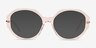 Rollerskate Crystal Champagne AcetateEyeglass Frames from EyeBuyDirect, with Tinted Lenses