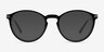 Boaz Matte Black AcetateEyeglass Frames from EyeBuyDirect, with Tinted Lenses