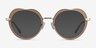 Everafter Crystal Brown AcetateEyeglass Frames from EyeBuyDirect, with Tinted Lenses
