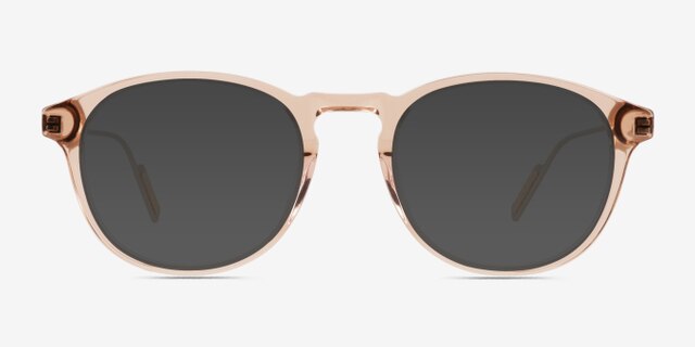 Rise Brown AcetateEyeglass Frames from EyeBuyDirect, with Tinted Lenses