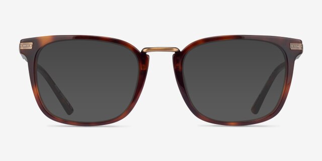 Adzo Tortoise AcetateEyeglass Frames from EyeBuyDirect, with Tinted Lenses