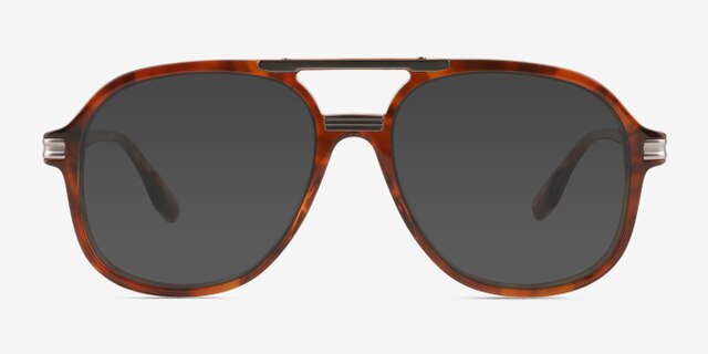 Lowen Tortoise AcetateEyeglass Frames from EyeBuyDirect, with Tinted Lenses