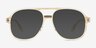 Lowen Clear Yellow AcetateEyeglass Frames from EyeBuyDirect, with Tinted Lenses