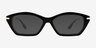 Vise Black Gold AcetateEyeglass Frames from EyeBuyDirect, with Tinted Lenses