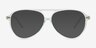 Uni Clear Green AcetateEyeglass Frames from EyeBuyDirect, with Tinted Lenses