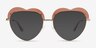 Soulmate Brown AcetateEyeglass Frames from EyeBuyDirect, with Tinted Lenses