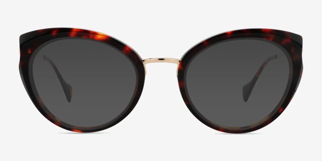 Admiral Tortoise AcetateEyeglass Frames from EyeBuyDirect, with Tinted Lenses
