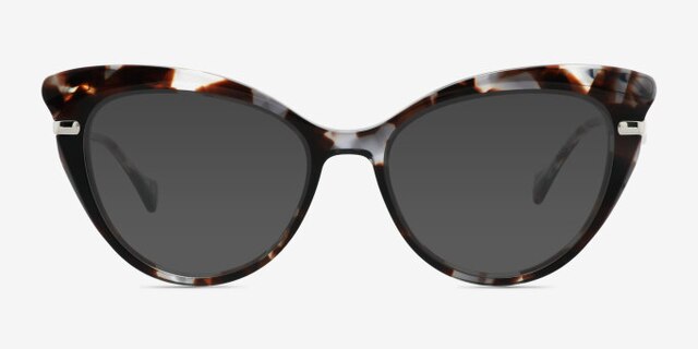 Emperor Ivory Tortoise AcetateEyeglass Frames from EyeBuyDirect, with Tinted Lenses