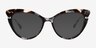 Emperor Ivory Tortoise AcetateEyeglass Frames from EyeBuyDirect, with Tinted Lenses