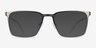 Sharman Gray AcetateEyeglass Frames from EyeBuyDirect, with Tinted Lenses