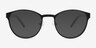 Malen Noir AcétateMontures de lunettes de vue d'EyeBuyDirect, Avec des Verres Teintés