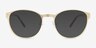 Malen Doré AcétateMontures de lunettes de vue d'EyeBuyDirect, Avec des Verres Teintés