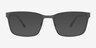 Milton Gray AcetateEyeglass Frames from EyeBuyDirect, with Tinted Lenses