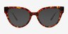 Tinsley Tortoise MetalEyeglass Frames from EyeBuyDirect, with Tinted Lenses