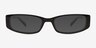 Davenport Black MetalEyeglass Frames from EyeBuyDirect, with Tinted Lenses