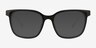 Worthington Black AcetateEyeglass Frames from EyeBuyDirect, with Tinted Lenses