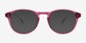 Rise Purple AcetateEyeglass Frames from EyeBuyDirect, with Tinted Lenses