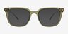 Illuma Green MetalEyeglass Frames from EyeBuyDirect, with Tinted Lenses