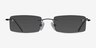Billings Noir MétalMontures de lunettes de vue d'EyeBuyDirect, Avec des Verres Teintés